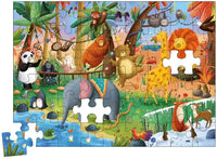 Auzou Puzzle Zoo Magico 54 Pezzi 3+