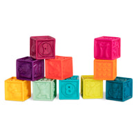 B Toys One Two Squeeze - Soft Blocks