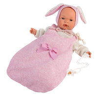 Llorens Bambola Joelle Con Sacco 38 Cm