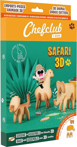 Chef Club Set Biscotti 3D Safari