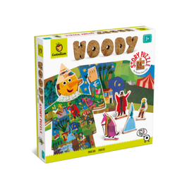 Ludattica Woody Story Puzzle - Pinocchio