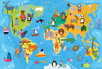 Ludattica Giant Puzzle La Mappa Degli Animali