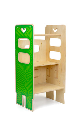 Pianeta delle idee Torre Montessori Smile Verde