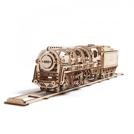 Ugears Locomotiva A Vapore In Legno Puzzle 3D