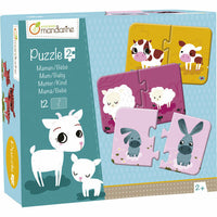 Avenue Mandarine Puzzles 2 Pezzi, Piccoli E Grandi