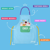 Chef Club Grembiule Blu