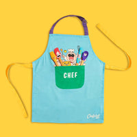 Chef Club Grembiule Blu