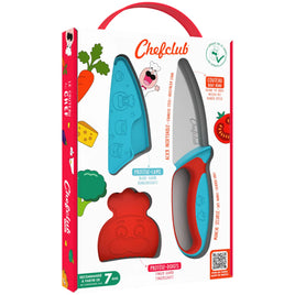 Chef Club Coltello Baby Chef Blu