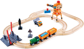 Hape Pista Con Passaggio A Livello E Gru