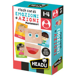 Headu Flashcards Montessori Emozioni E Azioni