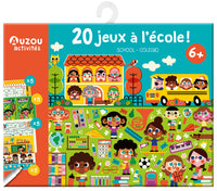 Auzou 20 Giochi Tascabili - A Scuola