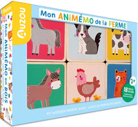 Auzou Memory Animali Della Fattoria