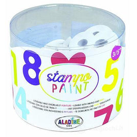 Aladine Timbri Stampo Paint Numeri
