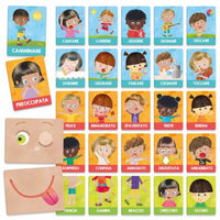 Headu Flashcards Montessori Emozioni E Azioni
