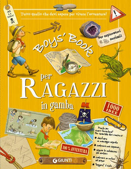 Giunti Junior Boys Book Per Ragazzi In Gamba