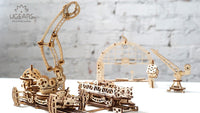 Ugears Citta Meccanica In Legno Puzzle 3D Meccanico