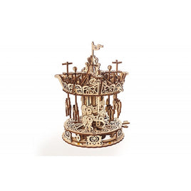 Ugears Giostra In Legno Puzzle 3D