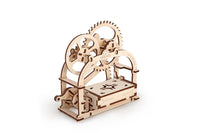 Ugears Scatola Del Tesoro In Legno Puzzle 3D Meccanico