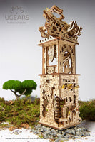 Ugears Torre Con Balestra In Legno Puzzle 3D Meccanico