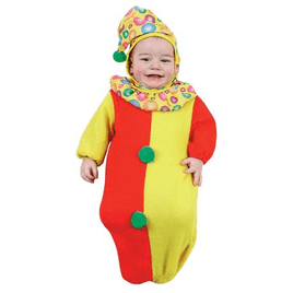 Carnevale 0/9 Mesi Vestito Clown
