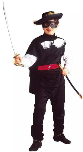 Costume Zorro 5-7 Anni