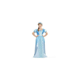 Costume Principessa Delle Nevi 5-7 Anni